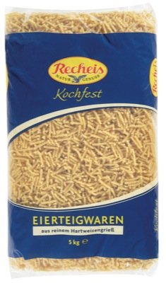 Recheis 2 Ei 5kg, Spirelli von Recheis Teigwaren GmbH