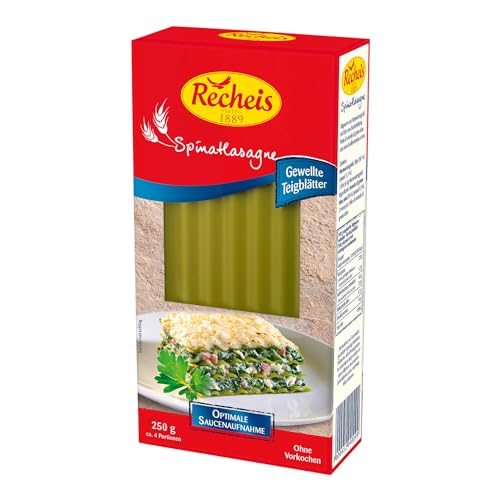 Recheis 2-Ei Lasagne grün 250g von Recheis