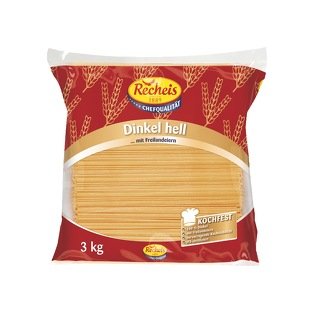 Recheis Dinkel hell 3kg, Spaghetti von Recheis