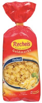 Recheis Goldmarke 500g, Fleckerl groß 5 x 500 g von Recheis Teigwaren GmbH