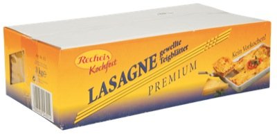 Recheis Lasagne 3kg, gelb von Recheis
