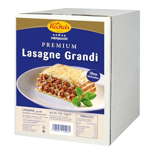Recheis Premium Lasagne grandi gelb 5000g von Recheis