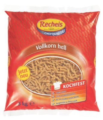 Recheis Vollkorn hell 3kg, Dralli von Recheis Teigwaren GmbH