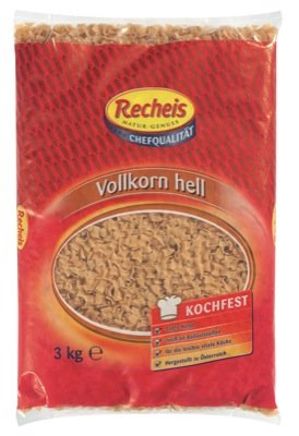 Recheis Vollkorn hell 3kg, Fleckerl von Recheis Teigwaren GmbH