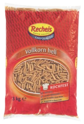 Recheis Vollkorn hell 3kg, Makkaroni von Recheis Teigwaren GmbH