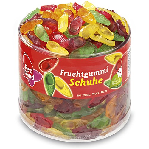 Red Band Fruchtgummi Schuhe 1, 25 kg Dose – 6er Pack | Fruchtgummi Red Band Fruchtgummi Schuhe 1, 25 kg Dose – 6er Pack | Fruchtgummi von Red Band