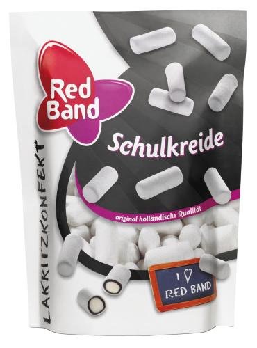 Red Band Schulkreide Lakritzkonfekt, 1er Pack (1x 175 g) von Red Band