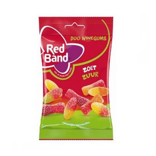 Red Band Winegum Süß Sauer 120g I süße und saure Gummibärchen aus den Niederlanden I Drop Red Band Winegum Süß Sauer 120g I süße und saure Gummibärchen aus den Niederlanden I Drop von Red Band