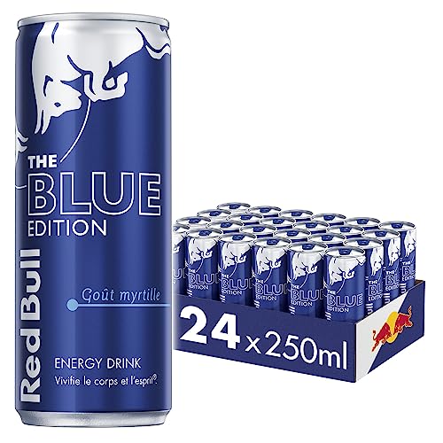 Red Bull, Blueberry Energy Drink 250 ml (Packung mit 24 Dosen) von Red Bull