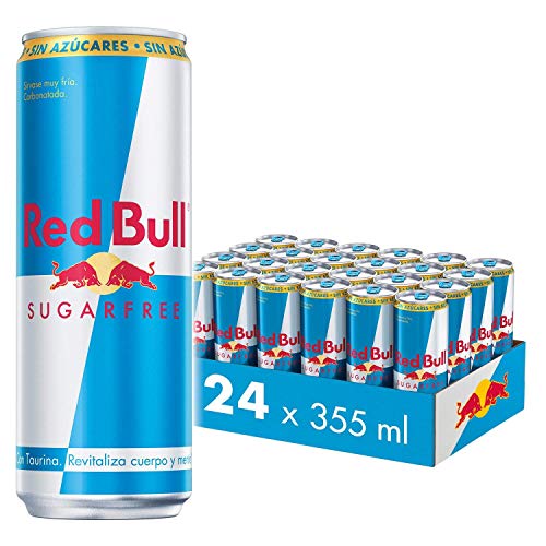 Red Bull Bebida Energética Sugarfree, Sin Azúcar, 24 latas de 355 ml von Red Bull