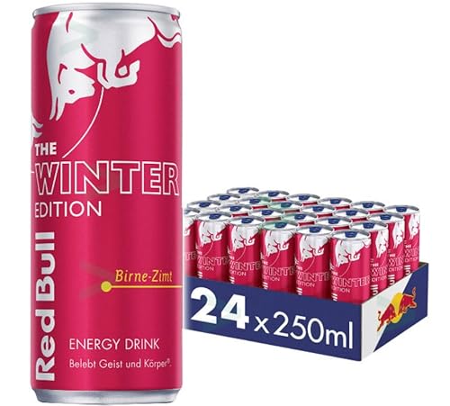 Red Bull Energidryck Winter Edition 2023 VINTERPÄRON 24 x 250ml inkl. 6,00€ DPG Pfand Birne-Zimt von Red Bull