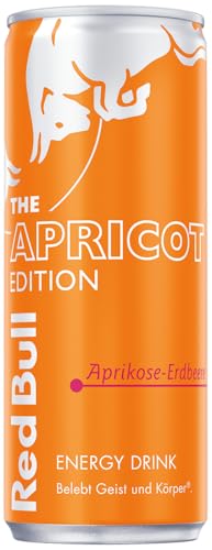 Red Bull Energy Drink, Aprikose-Erdbeere, EINWEG (1 x 250 ml) von Red Bull