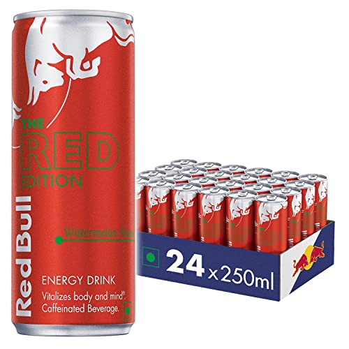 Red Bull Energy Drink, Wassermelone, 250 ml (24 Stück) von Red Bull