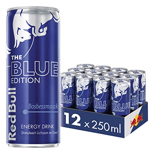 Red Bull Energy Drink, blaue Ausgabe, 250ML (12er-Pack) 3,33 kg von Red Bull
