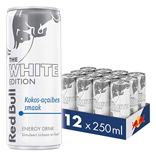 Red Bull Energy Drink, weiße Ausgabe, 250ML (12er Pack) 3,33 kg von Red Bull