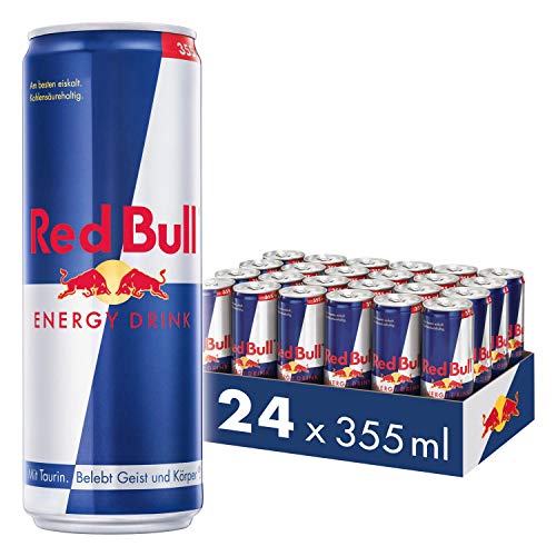 Red Bull Energy Drink, 24 x 355 ml, Dosen Getränke 24er Palette, OHNE PFAND von Red Bull
