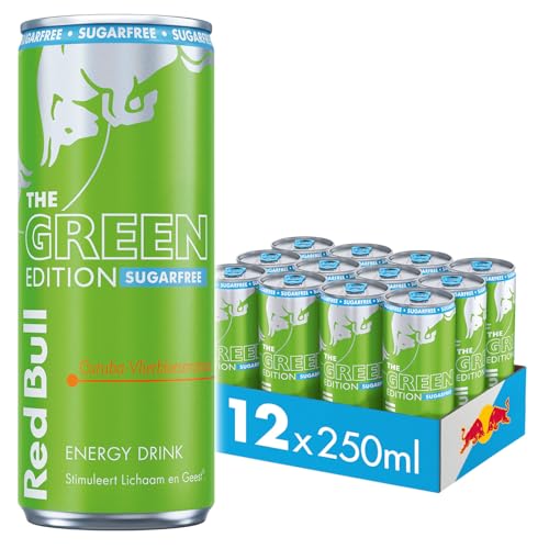 Red Bull Energy Drink Green Edition, Zuckerfrei, Curuba-Holunderblüten-Geschmack, 12er Pack - 12 x 250ml I Stimuliert Körper und Geist Red Bull Energy Drink Green Edition, Zuckerfrei, Curuba-Holunderblüten-Geschmack, 12er Pack - 12 x 250ml I Stimuliert Körper und Geist von Red Bull