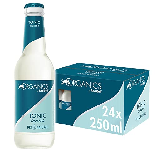 Organics by Red Bull Tonic Water, 24 x 250 ml, Glasflaschen Bio Getränke 24er Palette von Red Bull