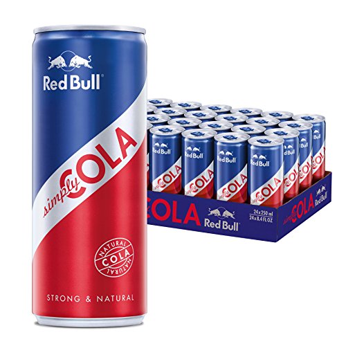 Red Bull Simply Cola, 24er Pack, EINWEG (24 x 250 ml) von Red Bull