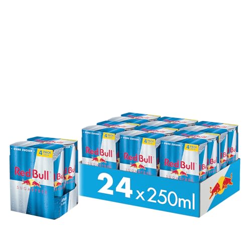 Red Bull Sugarfree, 6x4er Pack Dosen, EINWEG (24x250ML) von Red Bull