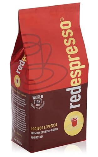 Red Espresso (1kg) Rooibos - Rotbuschtee - Vegan, gentechnikfrei, antioxidativ, koffeinfrei, zuckerfrei von Red Espresso