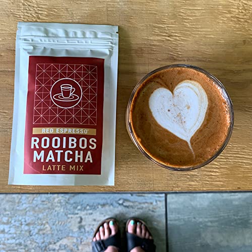 Rooibos Matcha 100 g – Rooibos Superfood Latte Mix – 16 Portionen von Red Espresso