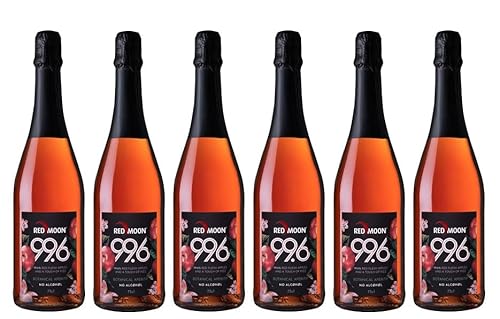 6x 0,75l - Red Moon Sparkling - 99.6 - Premium - alkoholfreies Erfrischungsgetränk aus rotem Red Moon-Apfelsaft - mit Kohlensäure versetzt 6x 0,75l - Red Moon Sparkling - 99.6 - Premium - alkoholfreies Erfrischungsgetränk aus rotem Red Moon-Apfelsaft - mit Kohlensäure versetzt von Red Moon