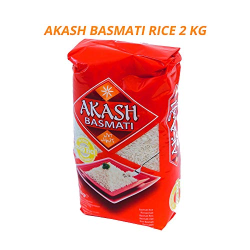 Akash Basmati Reis 2 kg von Red Rickshaw