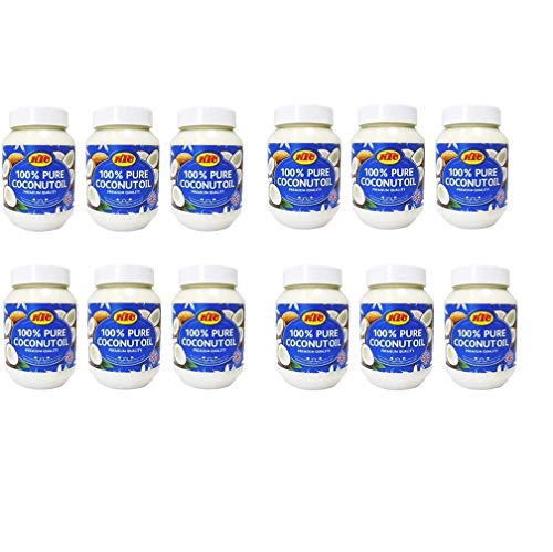 KTC 100% Pure Coconut Multipurpose Oil 500ml Jar - for Hair, Cooking, Moisturiser Use & Indian Curries - 12 Pack KTC 100% Pure Coconut Multipurpose Oil 500ml Jar - for Hair, Cooking, Moisturiser Use & Indian Curries - 12 Pack von KTC