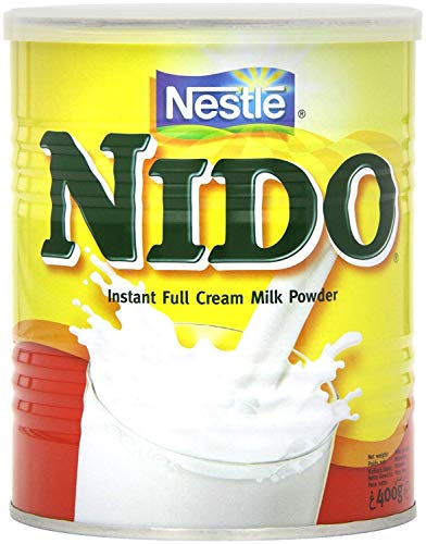 Nestle Nido Vollmilchpulver – Instant Creme für Kaffee- und Teegetränke mit Vitaminen & Mineralstoffen & ohne Konservierungsmitteln oder Farben - 400g Dose von Red Rickshaw