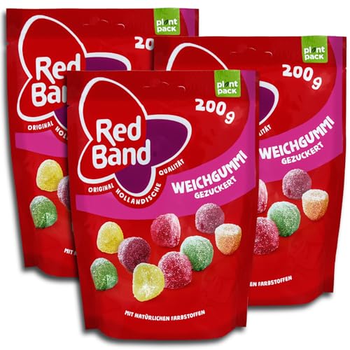 3 er Pack Red Band Weichgummi gezuckert 3 x 200g von RedBand