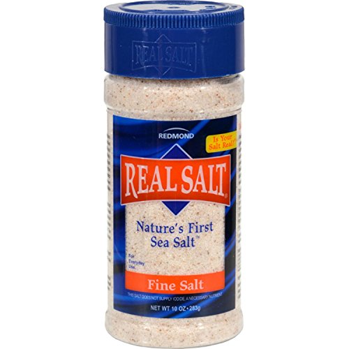 REDMOND Real Salt FINE Salz, 283g Salzstreuer - natürliches Speisesalz mit mittelgroßer Körnung aus einem alten Ur-Meer in Utah, reich an Mineralien REDMOND Real Salt FINE Salz, 283g Salzstreuer - natürliches Speisesalz mit mittelgroßer Körnung aus einem alten Ur-Meer in Utah, reich an Mineralien von Redmond