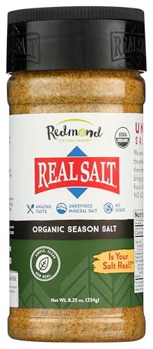 Real Salt Seasonings organic SEASON Salz, 234g Streuer - natürliches Speisesalz aus einem alten Ur-Meer in Utah, kombiniert mit herzhaften BIO Kräutern, reich an Mineralien Real Salt Seasonings organic SEASON Salz, 234g Streuer - natürliches Speisesalz aus einem alten Ur-Meer in Utah, kombiniert mit herzhaften BIO Kräutern, reich an Mineralien von Redmond