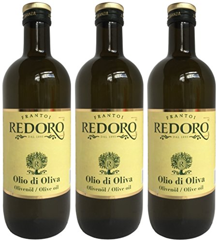 Olivenöl Frantoi REDORO (3 x 1Liter) von GREAT BRITISH TRADING LIMITED