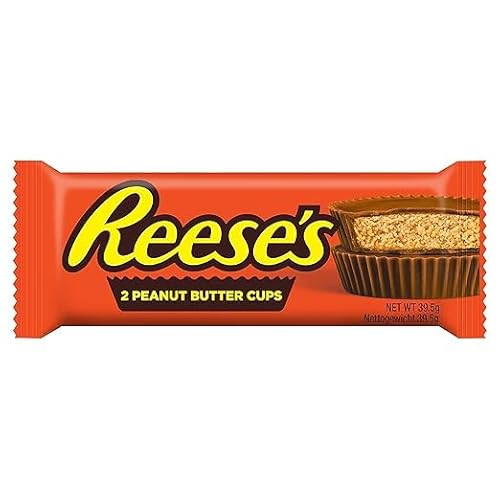 Reese's Peanut Butter Cup 2er, 24er Pack (24 x 39,5g) – Topseller und idealer Probierartikel für Reese's Einsteiger, die legendäre Ikone aus den USA. von Reese's