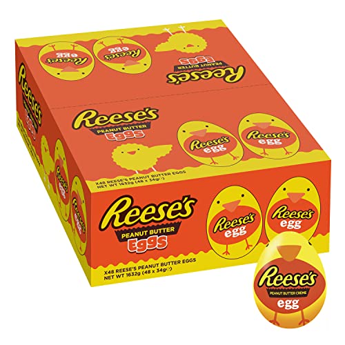 REESE'S Peanut Butter Creme Eier, 1,63 kg, 48 Stück von Reese's