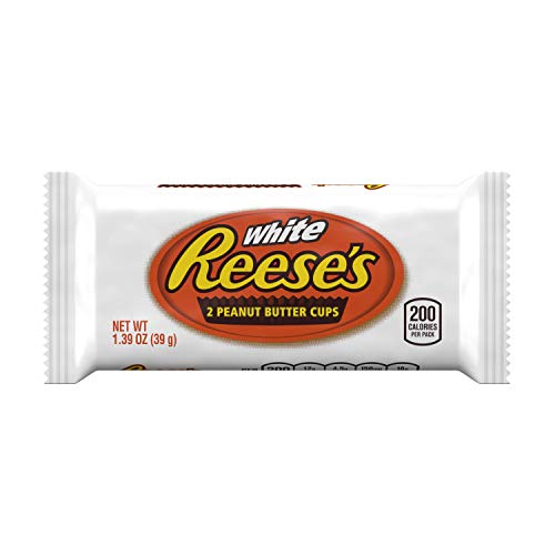 REESE'S Peanut Butter Cup White Chocolate - Erdnussbutter-Cups weiße Schokolade: 1 Stück (1 x 39 g) von Reese's