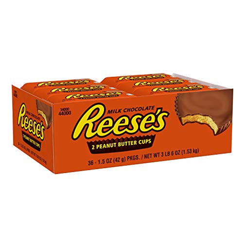 Reese's Peanut Butter Cups - Erdnussbutter-Cup-Riegel: 36 Stück (36 x 42 g) von Reese's