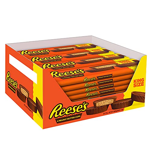 Reese's Peanut Butter Cups King Size, 24 x 77g von Reese's