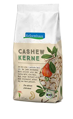 Reformhaus Cashewkerne Bio, 6er Pack (6 x 150 g) von Reformhaus