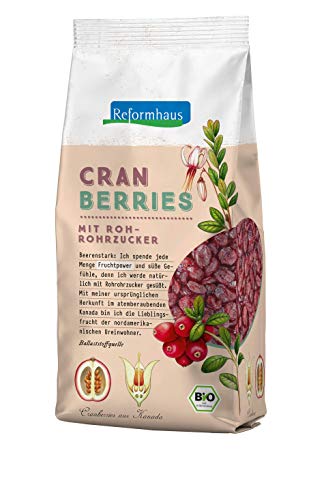 Reformhaus Cranberries, ganz & gesüßt, 450 g Reformhaus Cranberries, ganz & gesüßt, 450 g von Reformhaus