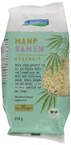Reformhaus Hanfsamen ganz Bio, 200 g Reformhaus Hanfsamen ganz Bio, 200 g von Reformhaus