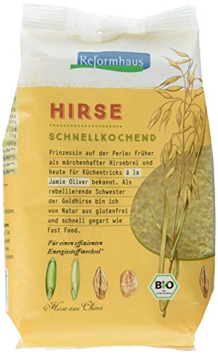 Reformhaus Hirse, schnellkochend bio, 500 g Reformhaus Hirse, schnellkochend bio, 500 g von Reformhaus