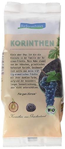 Reformhaus Korinthen ungeölt, 6er Pack (6 x 200 g) von Reformhaus