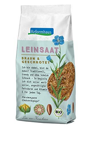 Reformhaus Leinsaat braun, geschrotet, 200g von Reformhaus