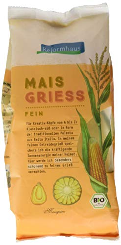 Reformhaus Maisgrieß, fein Polenta, 500 g Reformhaus Maisgrieß, fein Polenta, 500 g von Reformhaus
