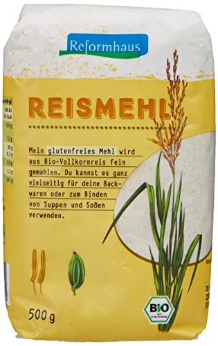 Reformhaus Reismehl aus Weißreis, 500 g Reformhaus Reismehl aus Weißreis, 500 g von Reformhaus