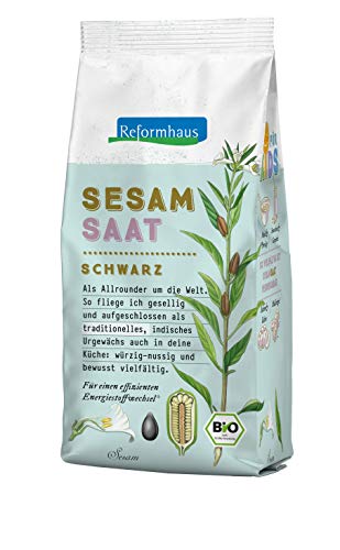 Reformhaus Sesamsaat schwarz, 250g von Reformhaus