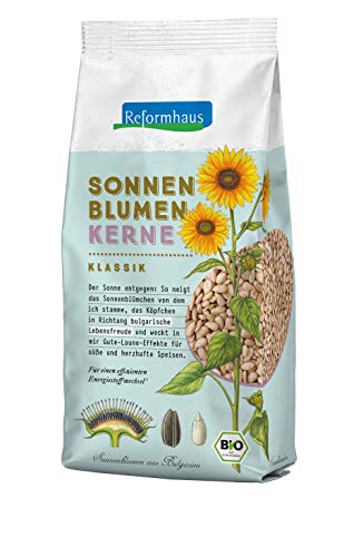 Reformhaus Sonnenblumenkerne Europa, 500g Reformhaus Sonnenblumenkerne Europa, 500g von Reformhaus