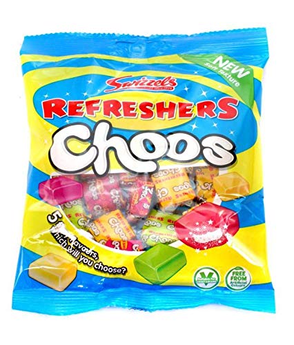 Refreshers Choos fruchtige Kaubonbons - 135g - 6er-Packung von Refreshers